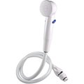 Swivel 14.75 in. Easy Spray Quick Connect Faucet Rinser, White SW1529004